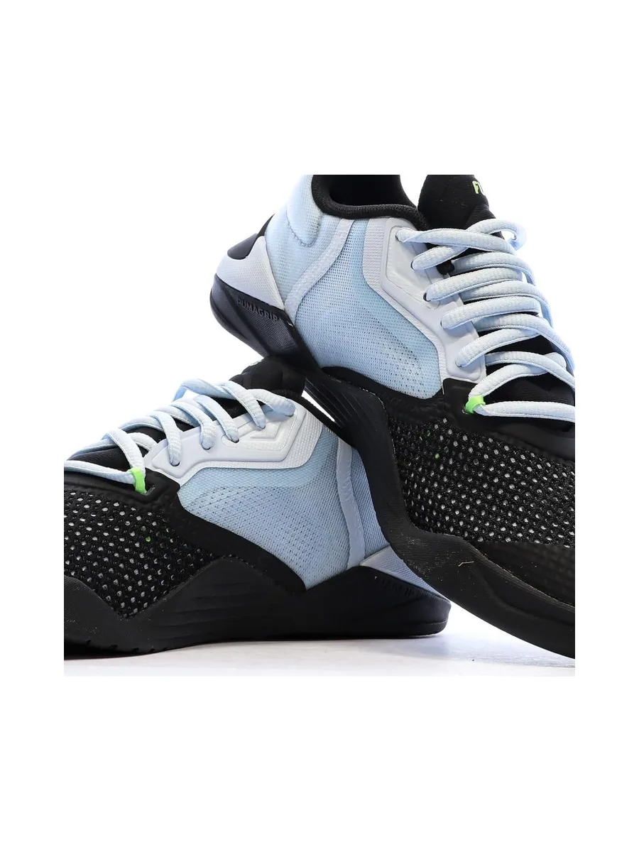 Baskets Noir/Bleu Garçon Puma Fuse 8