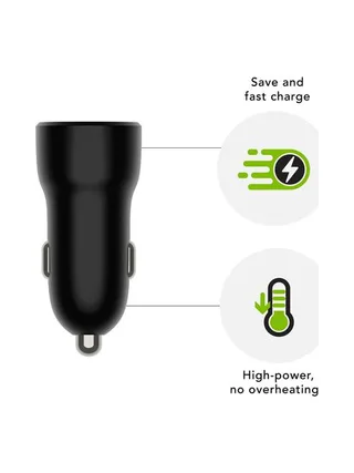 re-charge Car Charger USB-A 18W BLK 4