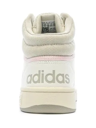 Baskets Beige/Rose Femme Adidas Hoops 3.0 3