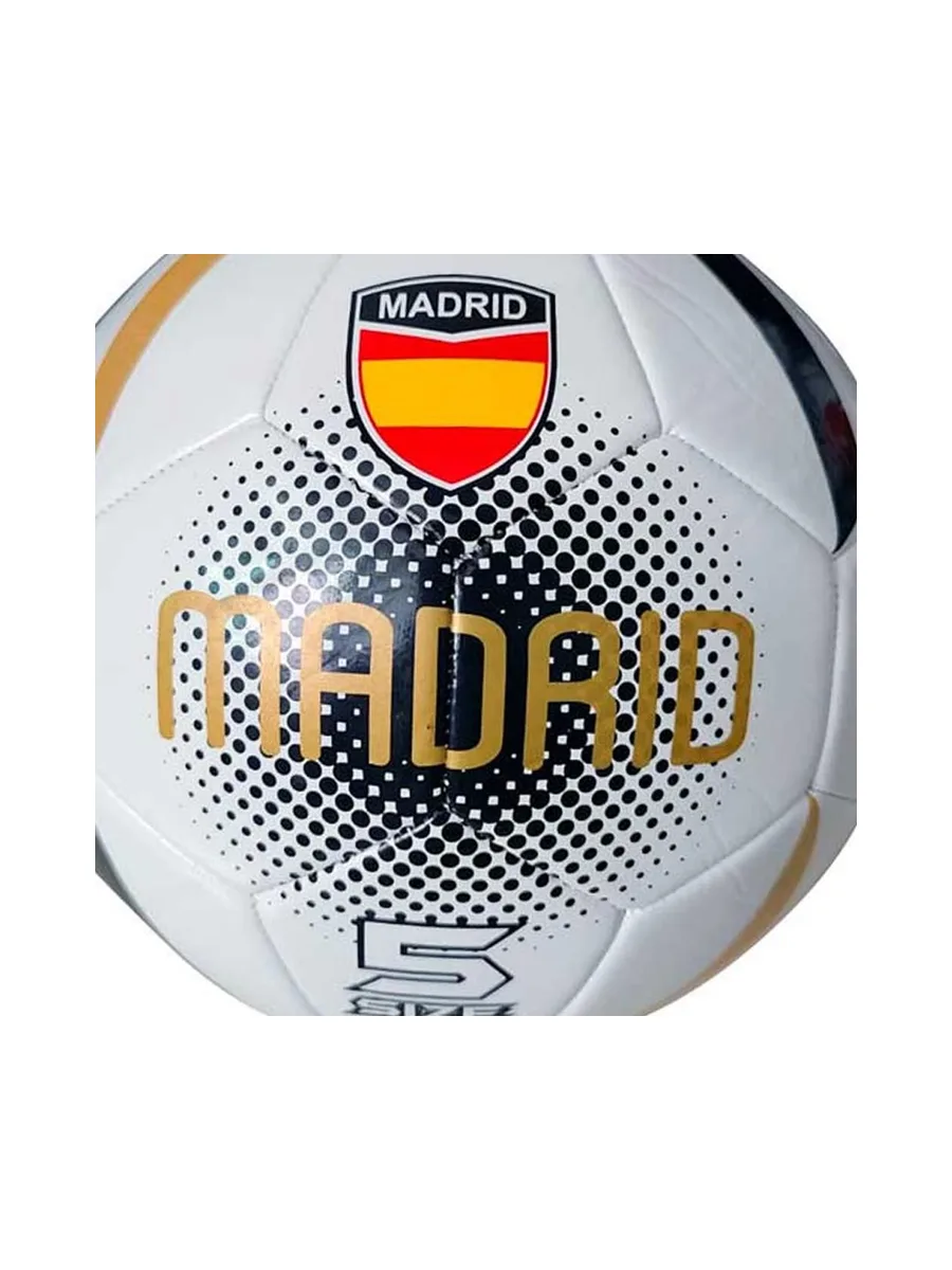 MADRID Ballon Noir/Doré Blanc Sport Zone 3