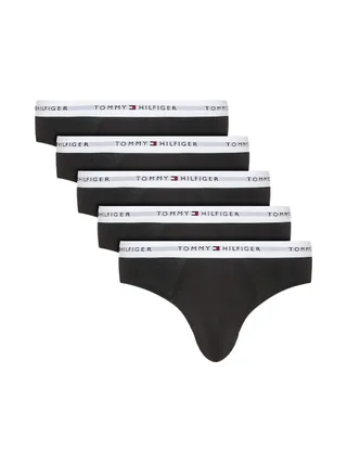 Lot de 5 Slips Noir Homme Tommy Hilfiger UM0UM02905 1