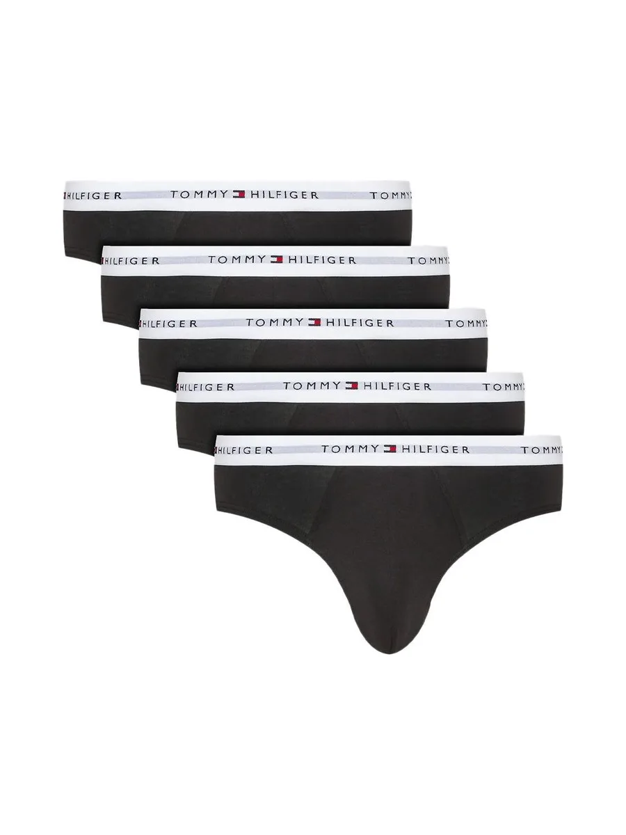 Lot de 5 Slips Noir Homme Tommy Hilfiger UM0UM02905 2