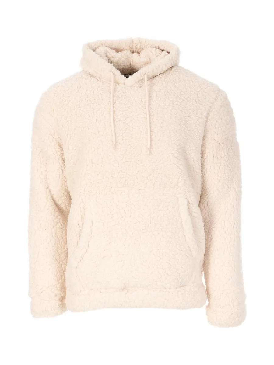 Sweat Sherpa Écru Homme Paname Brothers Full Zip 2