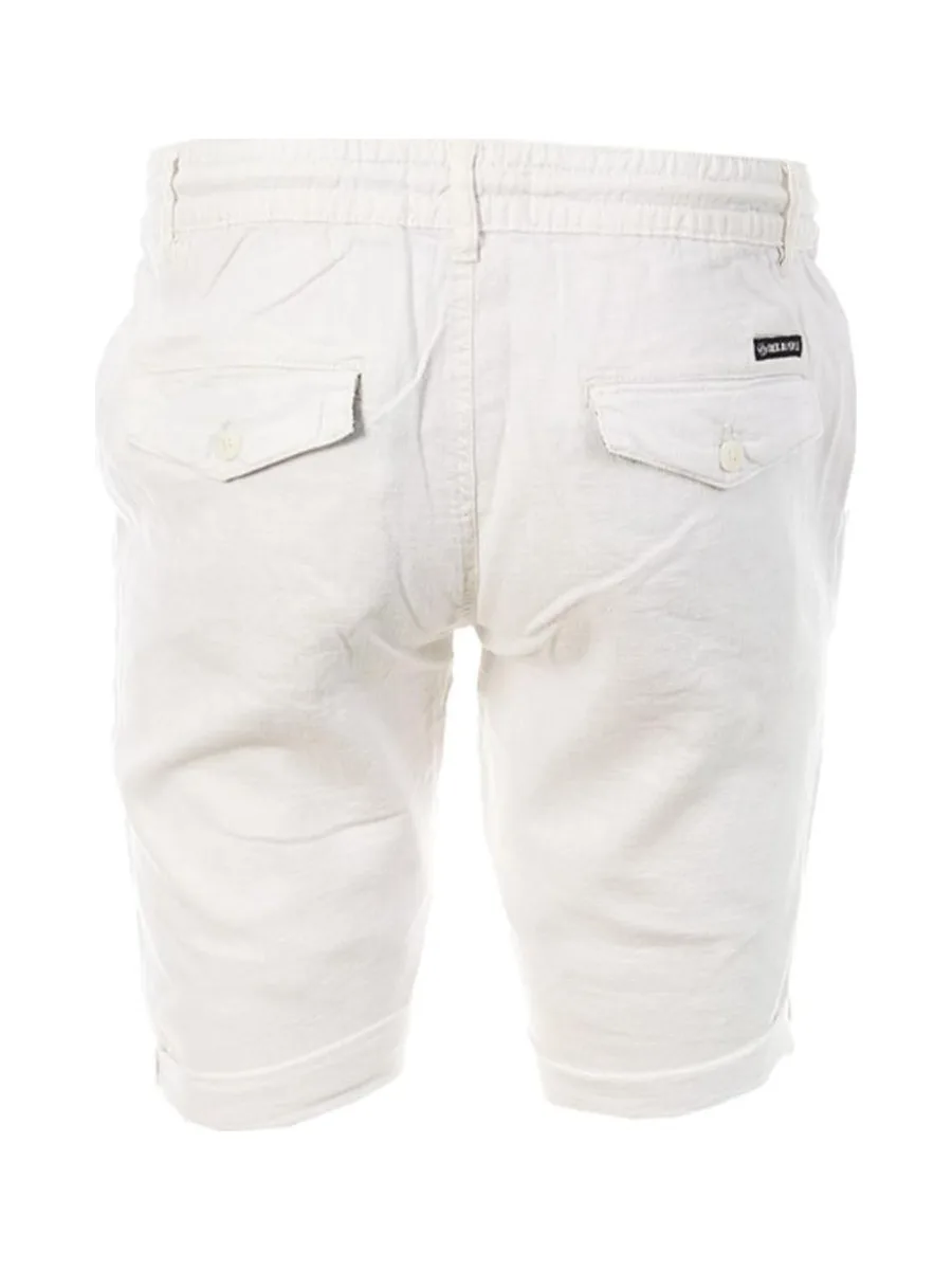 Short Blanc Homme American People Beatle 3