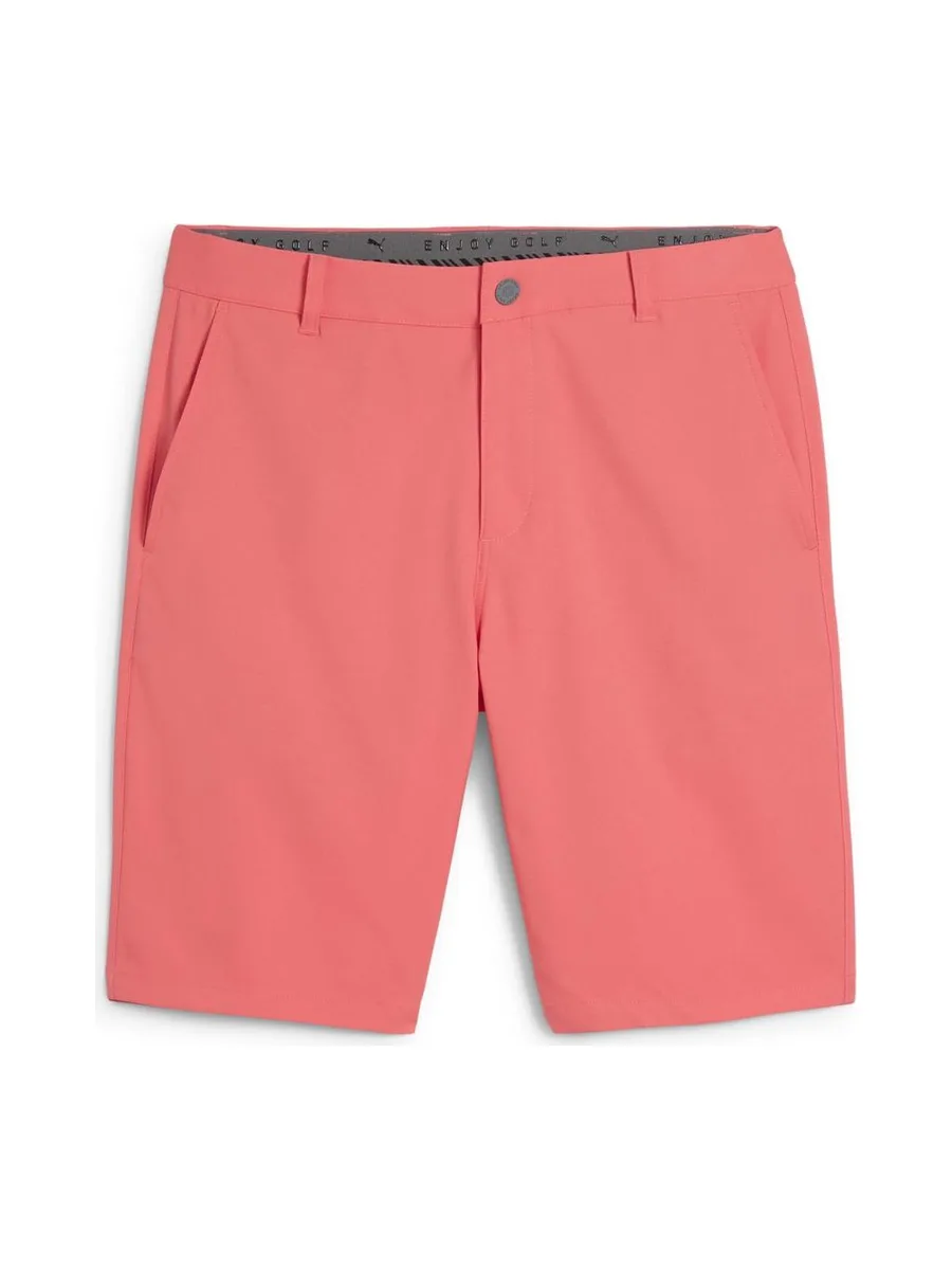Short de Golf Orange Homme Puma Dealer 1