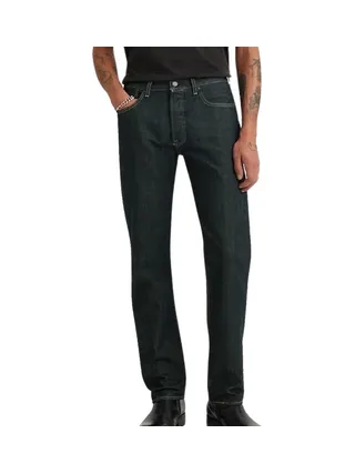 Jean Droit Bleu Brut Homme Levi's Original 501 1