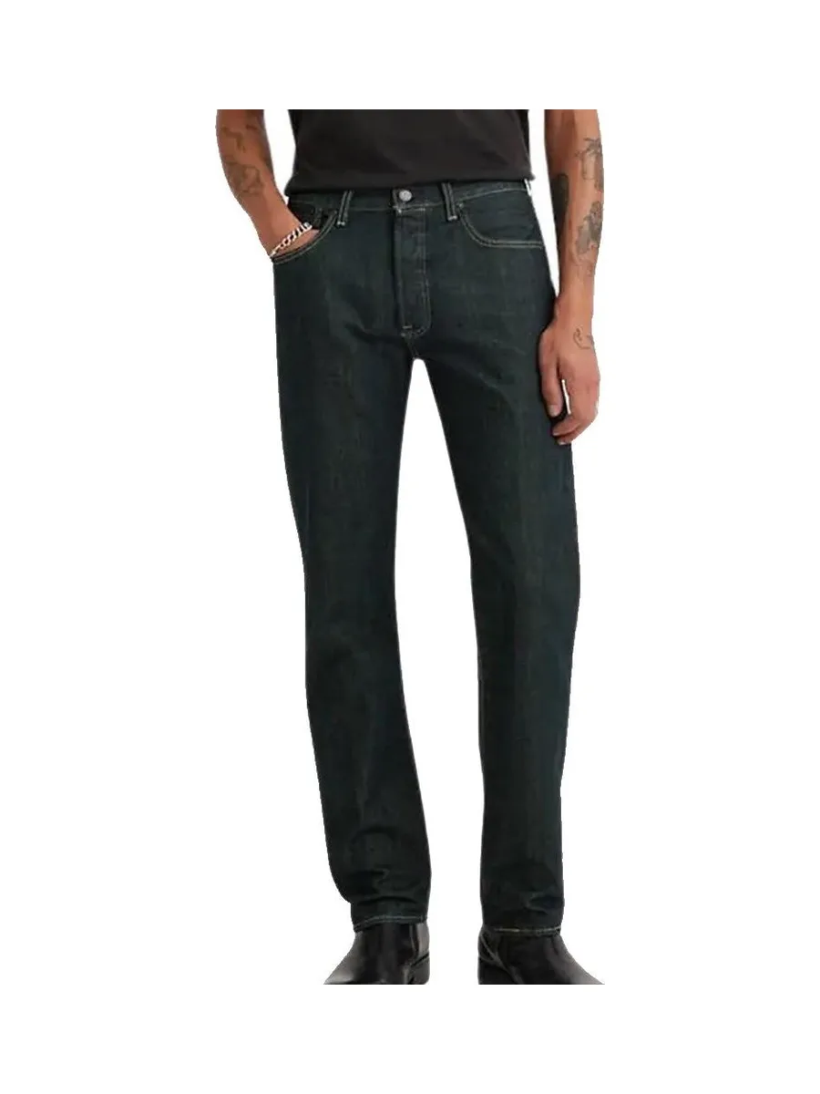 Jean Droit Bleu Brut Homme Levi's Original 501 2