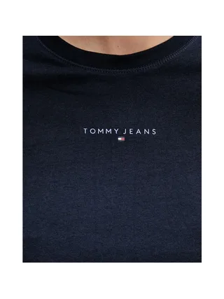 T-Shirt Marine Femme Tommy Hilfiger Linears 3