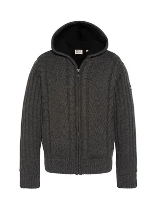 Veste en Sherpa Zippé GriseHomme Schott PLENZO 1