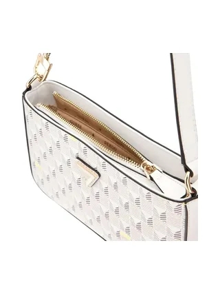 Sac à Bandoulière Beige Femme Guess Wave 3