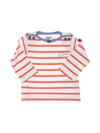 T-Shirt Blanc/Rose Garçon EOM Eloris 1
