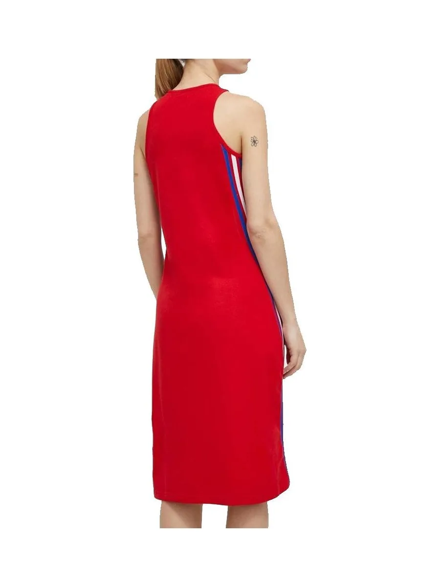Robe Rouge Femme Adidas W Fi 3s Dress 3