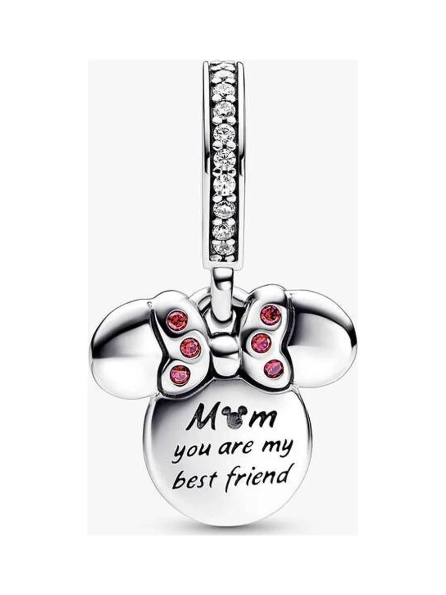 Pandora - Charm Disney Minnie Mouse Silhouet Dubbele Hangende Bedel 3