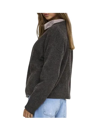 Pull Marron Femme Only Lolivia 2