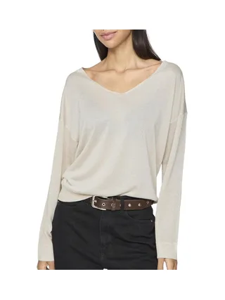 Pull Beige Femme Vila Novy 1