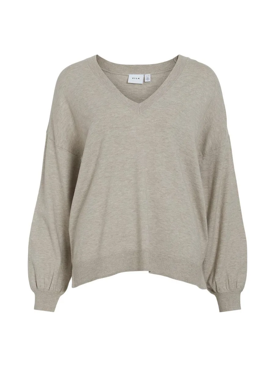 Pull Beige Femme Vila Comfy 2