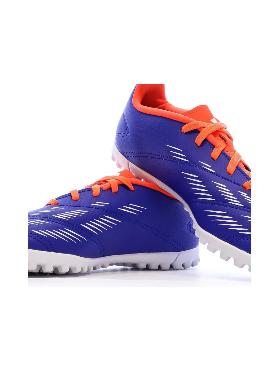 Chaussures de Foot Bleu Junior Adidas Predator Club TF 8