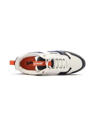 Baskets Blanches/Noires Homme Schott Maki 4
