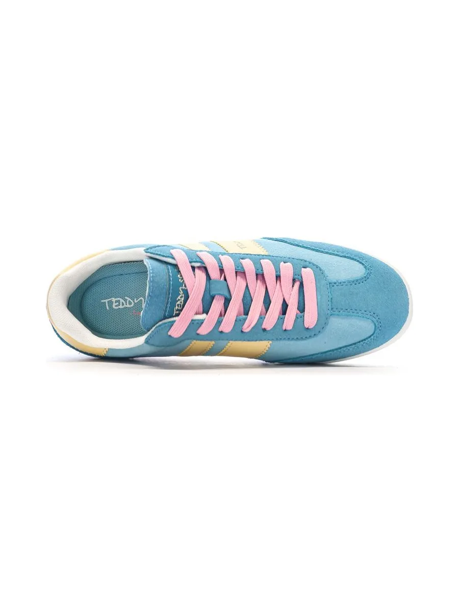 Baskets Turquoise/Rose Femme Teddy Smith 120132 5
