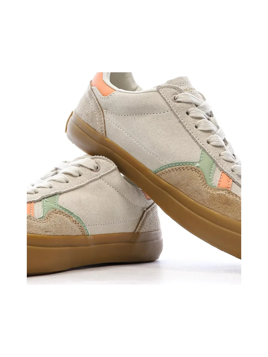 Baskets Beige/Rose Femme Pepe Jeans Travis 8