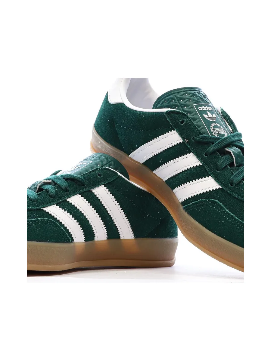 Gazelle Baskets Vert Foncé Femme Adidas Gazelle 8