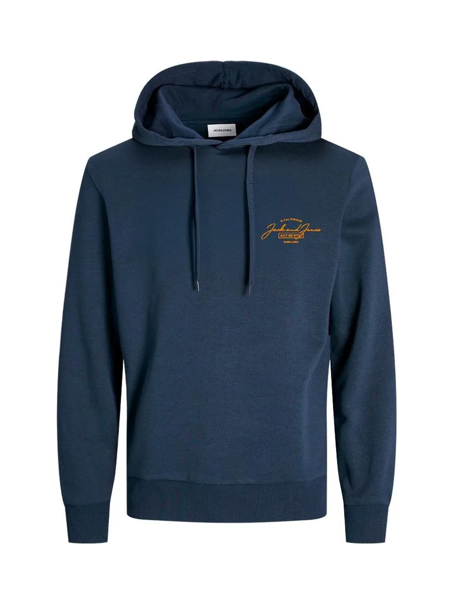 Sweat Marine/Orange Homme Jack & Jones Ferris 2