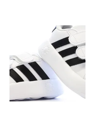 Baskets Blanches/Noires Garçon Adidas Grand Court 2.0 7