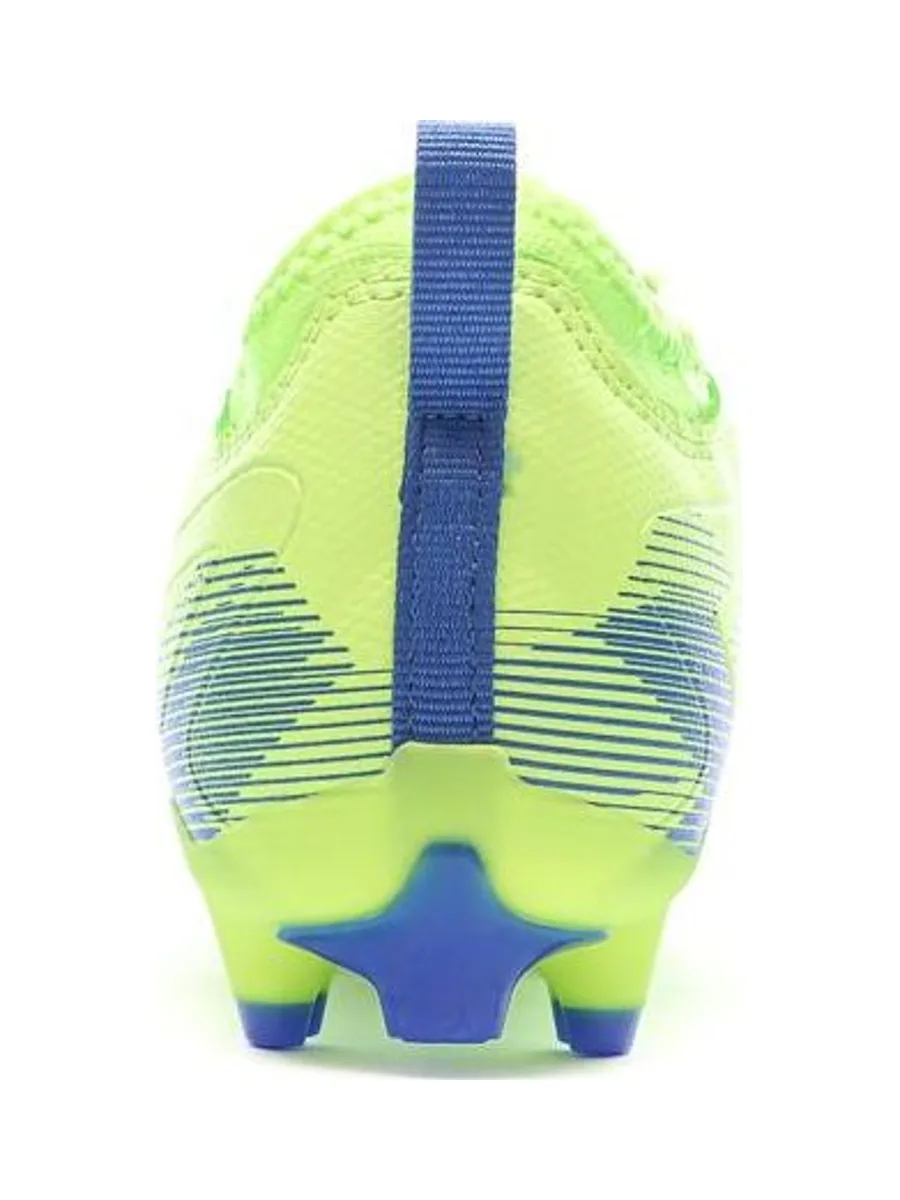 Chaussures de Foot Jaune Fluo Junior Puma Ultra 5 Match FG/AG 4