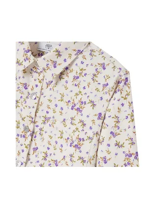 Veste Blanche/Mauve Fille Le Temps Des Cerises Ves 2