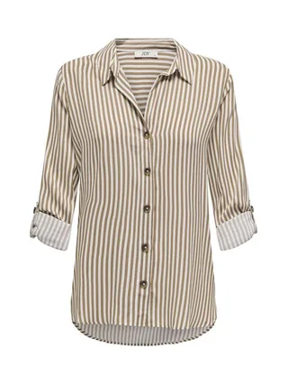 Chemise Blanc/Camel Femme JDY Laurel 1