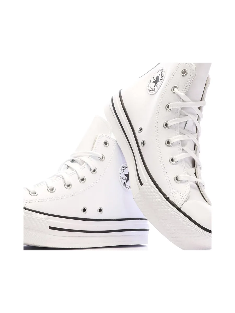 Baskets Blanches Fille Converse All Star Eva Lift 8
