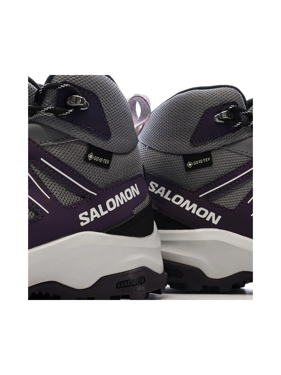 Chaussures de randonnées Grises/Noires Femme Salomon Thundercross 8