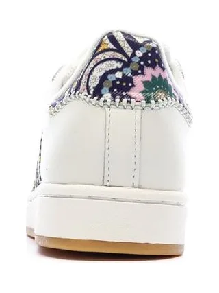 Baskets Blanc Cassé/Multicolore Fille/Femme Adidas Superstar 3