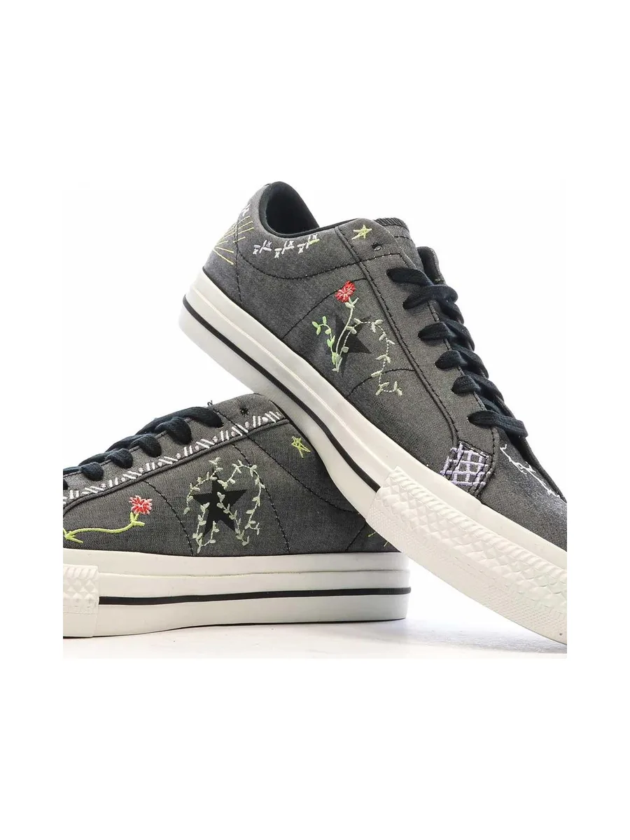 Baskets Noires loisirs Homme Converse One Star Pro A03666C 8