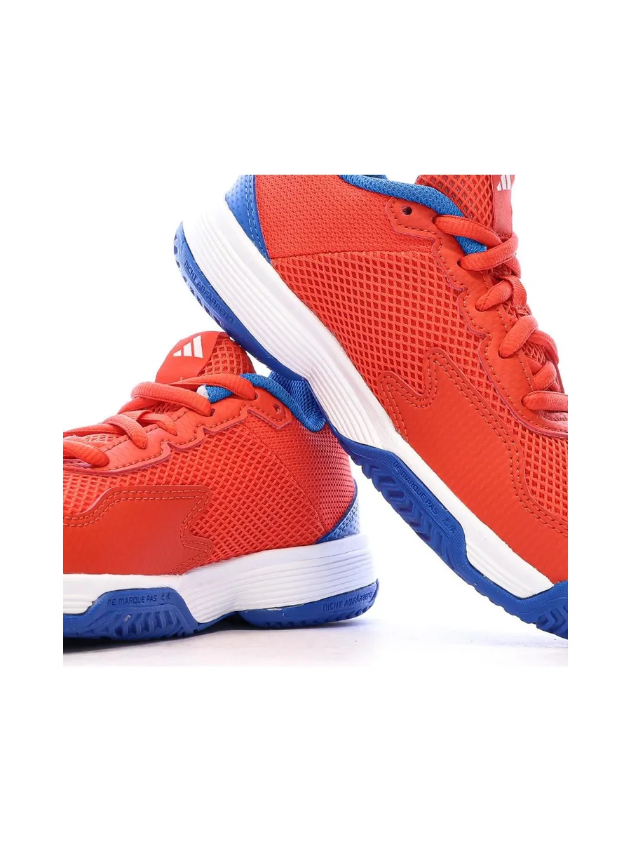 Baskets Rouges/Bleu Garçon Adidas Courtflash 8