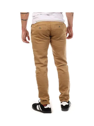 Pantalon toile Marron Homme Freeman T. Porter Gino 2