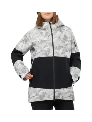 Manteau de Ski Gris/Noir Salomon Bashley Puff 1