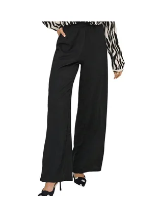 Pantalon Fluide Noir Femme JDY Debbie 1