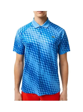 Polo Bleu Homme Lacoste DH5174 1