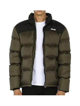 Doudoune Kaki Homme Schott Utah 1