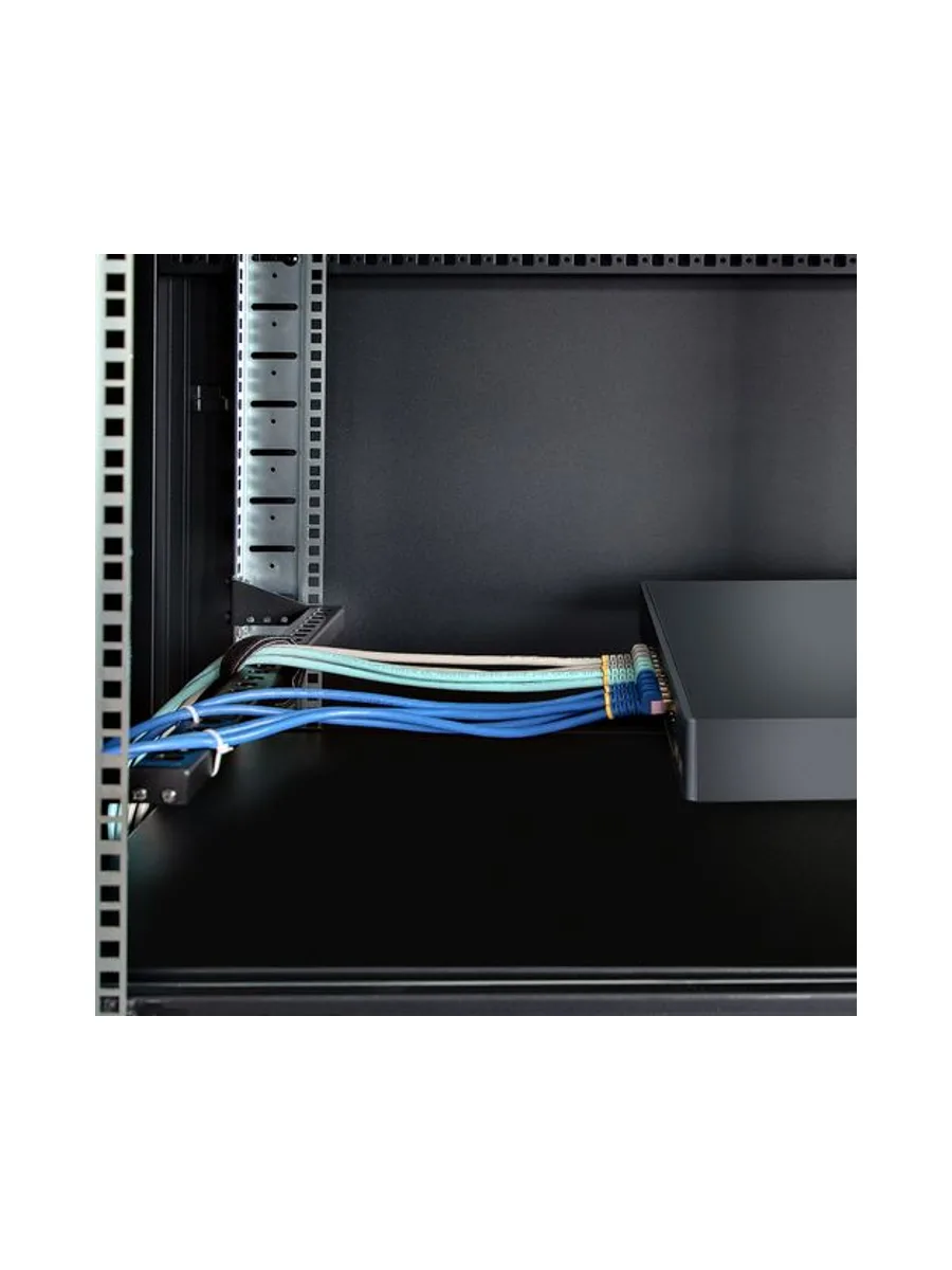 1U Horizontal Cable Management Lace Bar 7