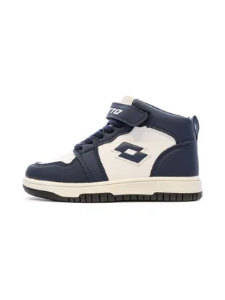 Baskets Blanche/Marine Garçon Lotto Ravenne 1