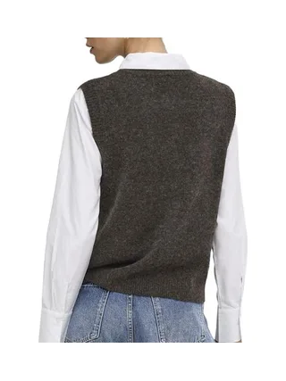 Gilet Gris Femme Only Livia 2