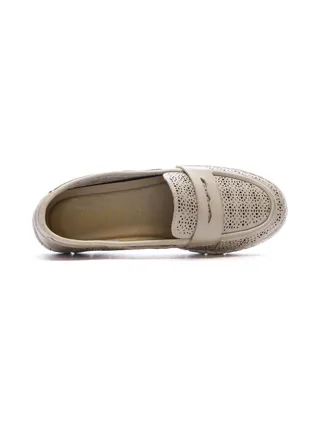 Chaussures de ville Beige Femme Carmela Oro 4