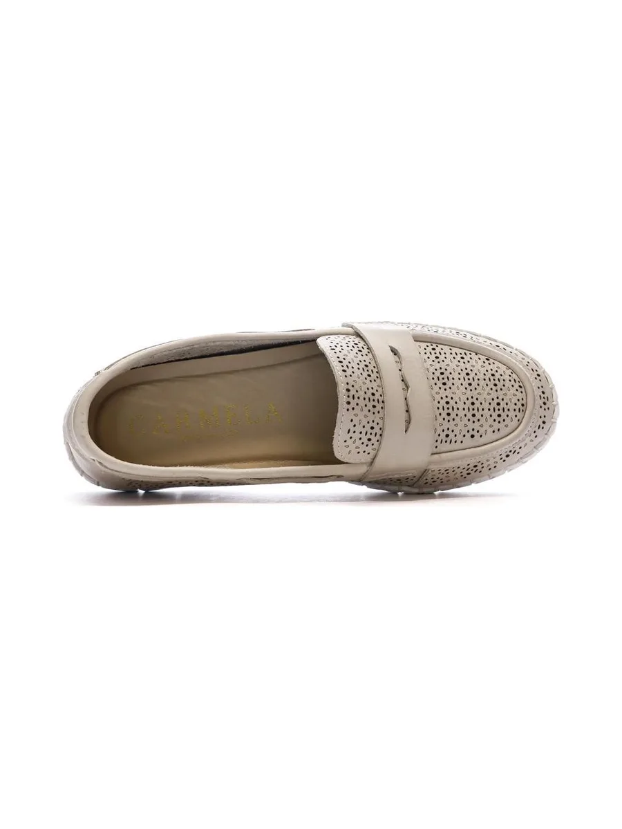 Chaussures de ville Beige Femme Carmela Oro 5