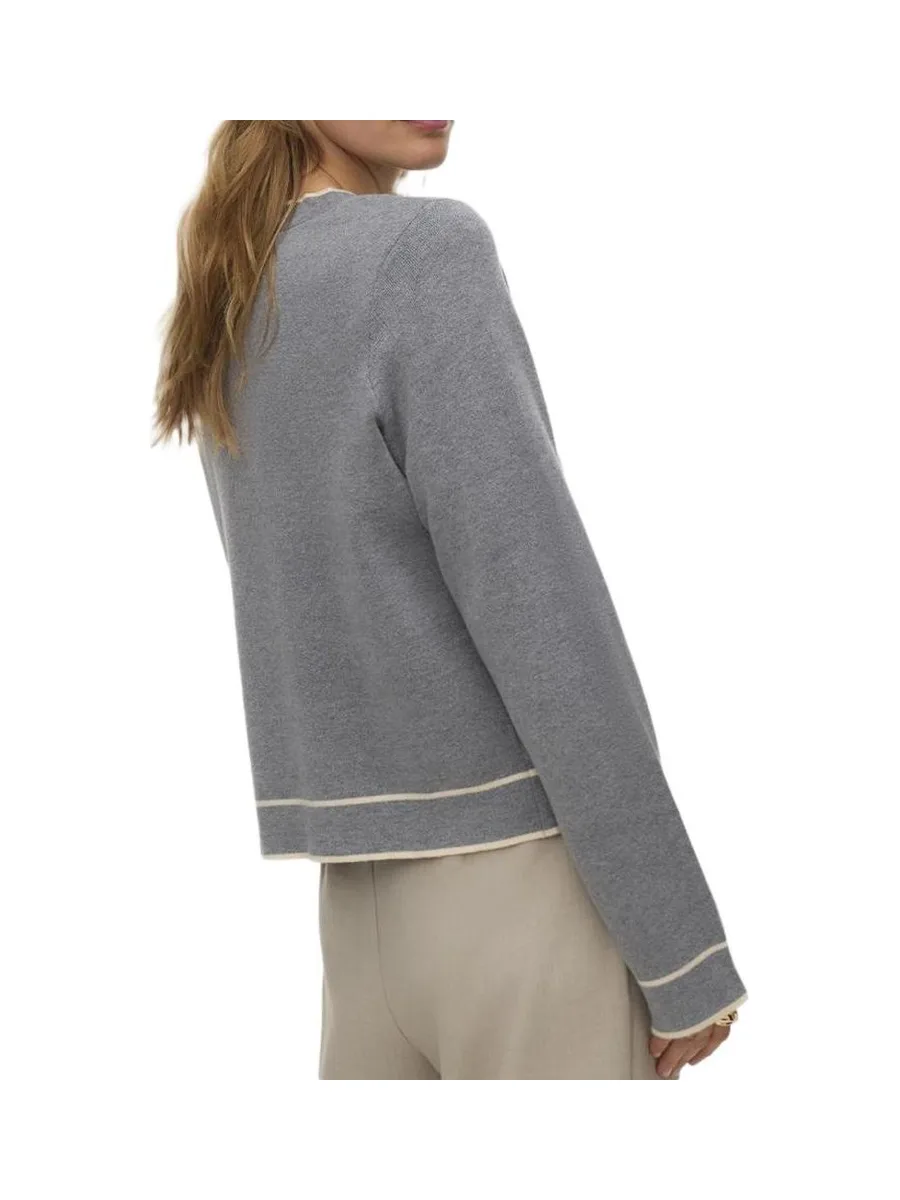 Pull Gris Femme Vero Moda Gold 2