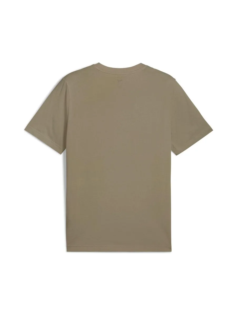 T-Shirt Kaki Homme Puma Colores 3