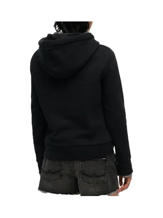 Sweat Noir Femme Superdry Super Athletics 2