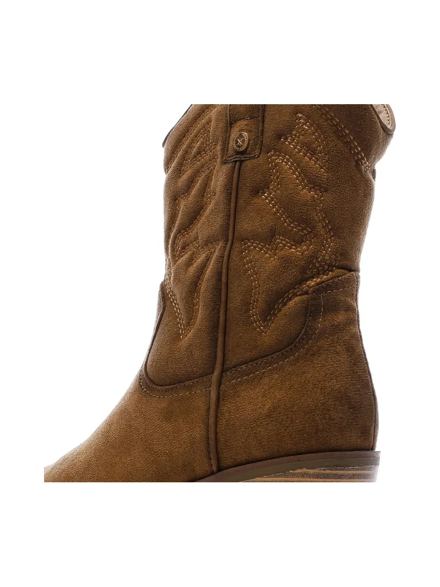Santiags Basses Camel Femme Xti 144307 8