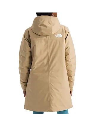 Parka Beige Femme The North Face Range 2